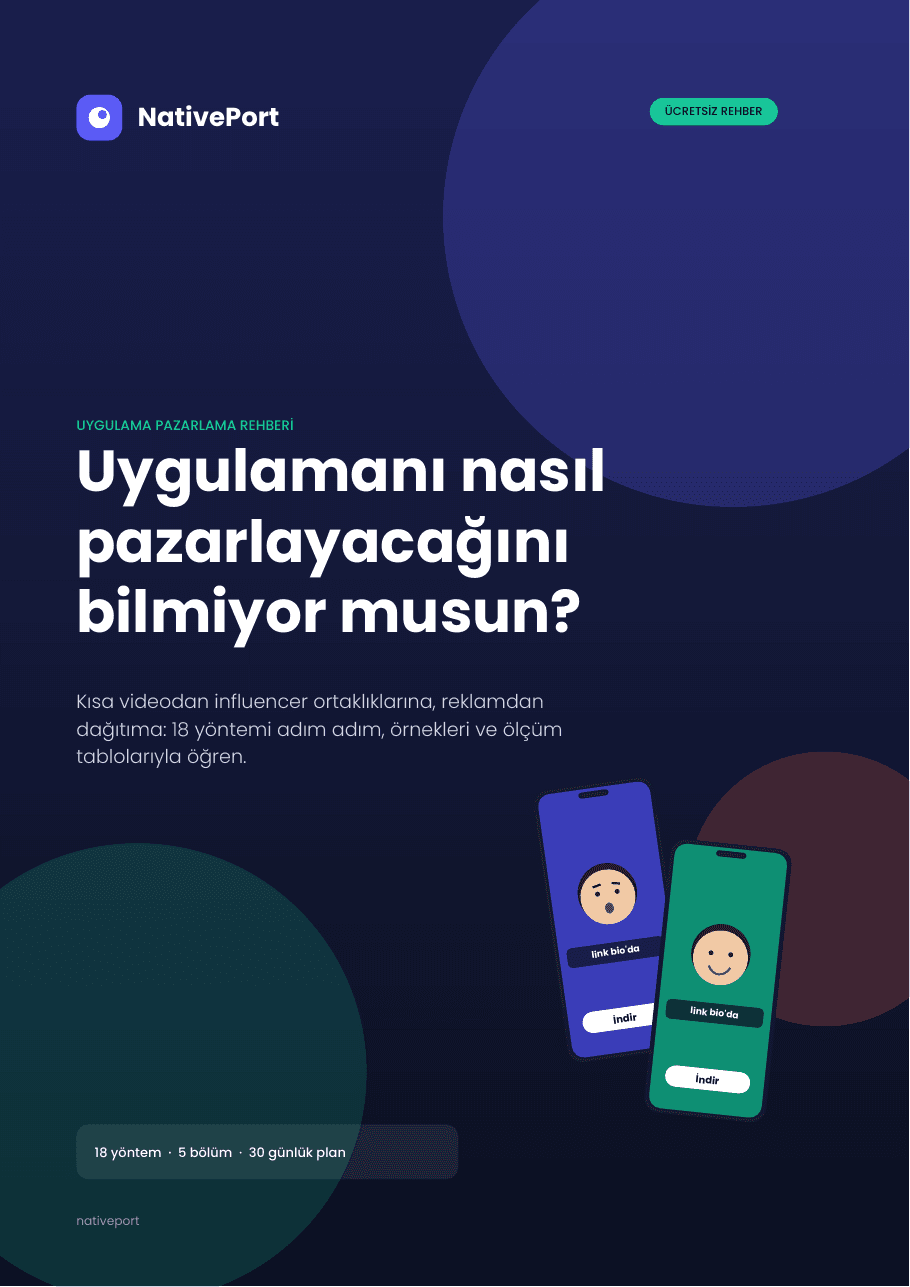 NativePort Uygulama Pazarlama Rehberi kapağı